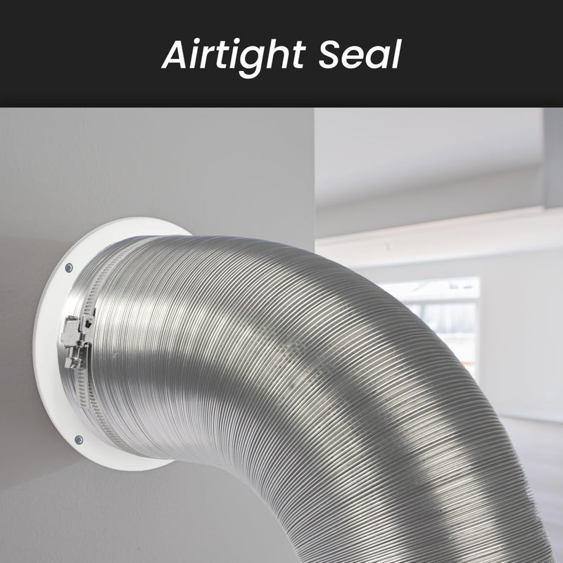 REPA MARKET Duct Connector Flange  Plastic Straight Pipe Flange for Heating Cooling Ventilation System (6'' Inch) - Image 3